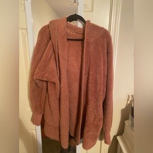 Oversized shacket